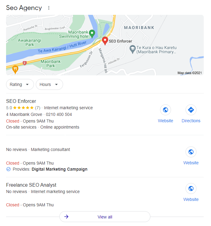 Google Map Pack SEO Agency